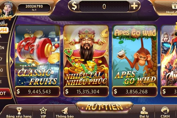 Trò chơi máy đánh bạc và jackpot