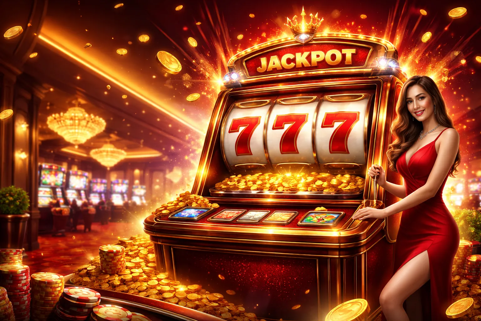 Hình ảnh máy đánh bạc hấp dẫn tại New88 Casino